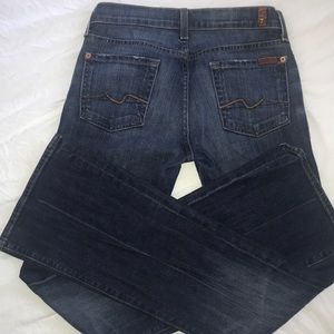 7 for all mankind boot cut jeans